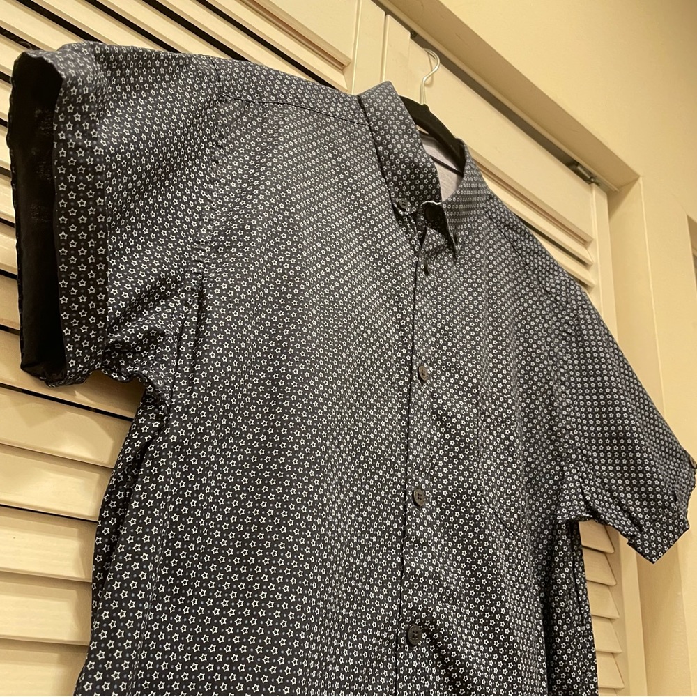 Star Pattern Short Sleeve Shirt